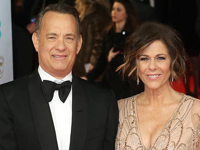 Tom Hanks a Rita Wilsonová