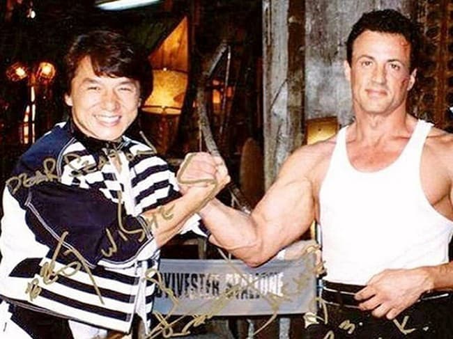 Sylvester Stallone, Jackie Chan