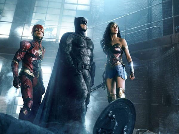 Batman, Wonder Woman a Flash vo filme Justice League
