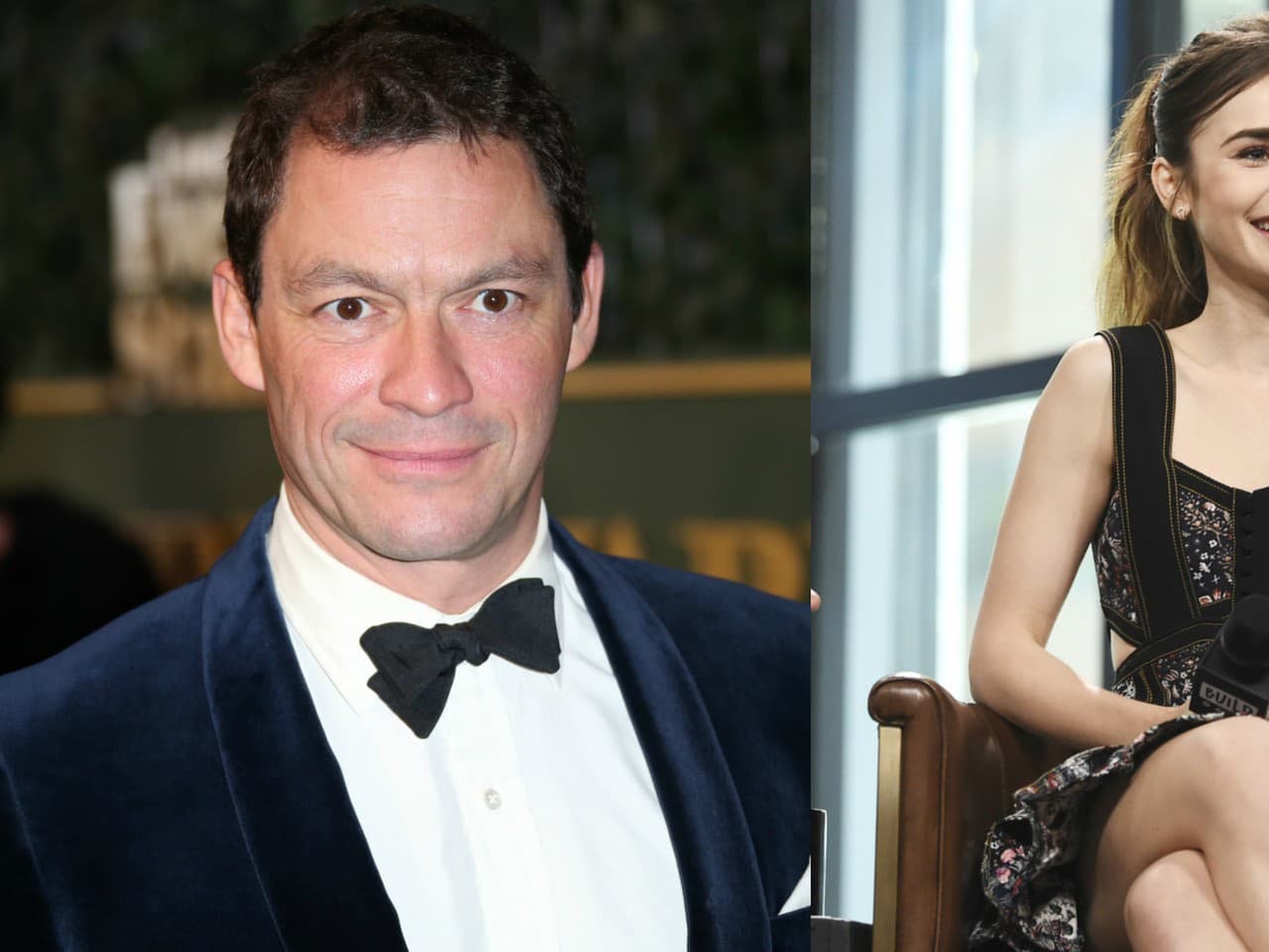 Dominic West a Lily Collins
