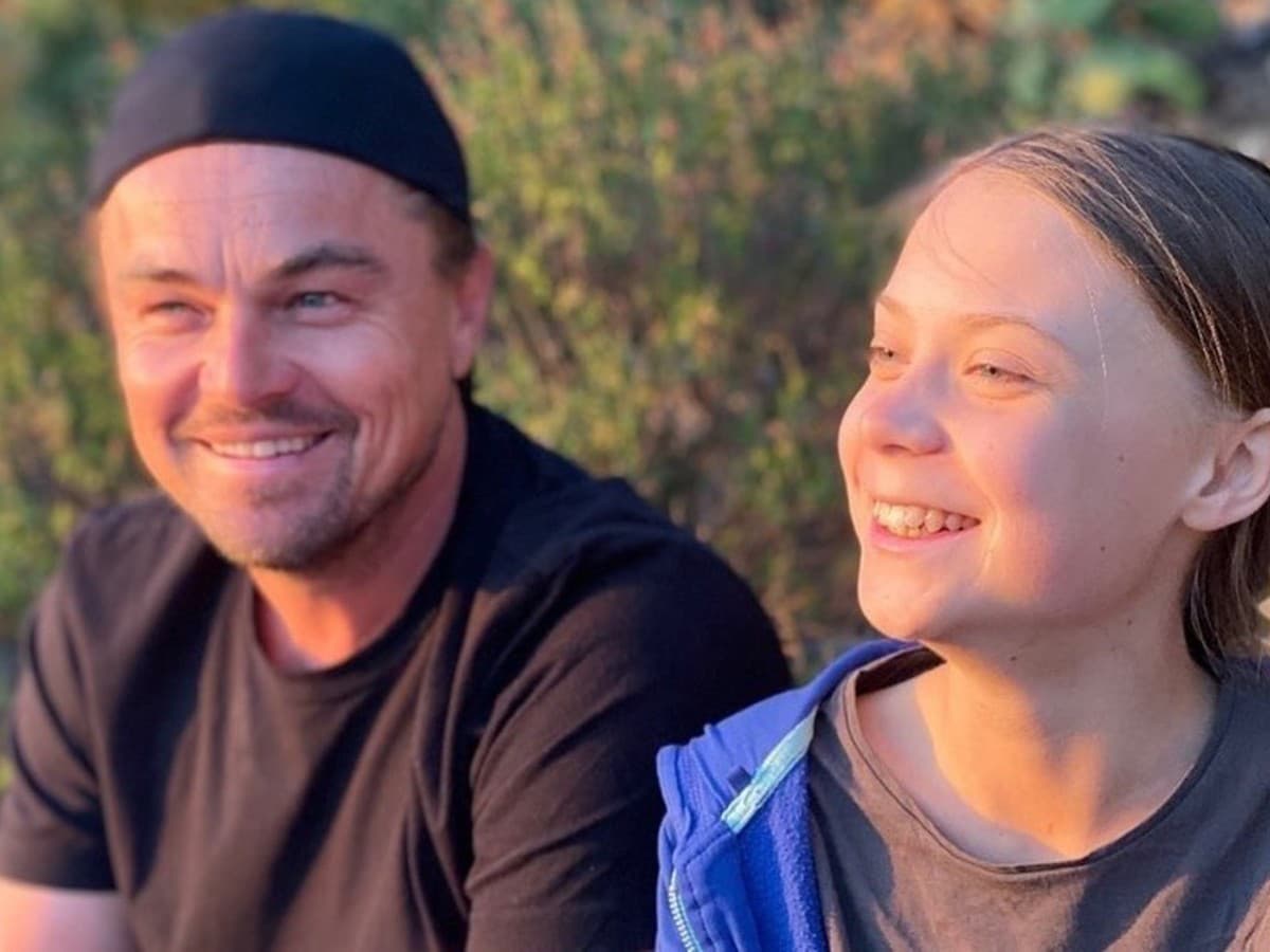 Leonardo DiCaprio a Greta Thunberg 