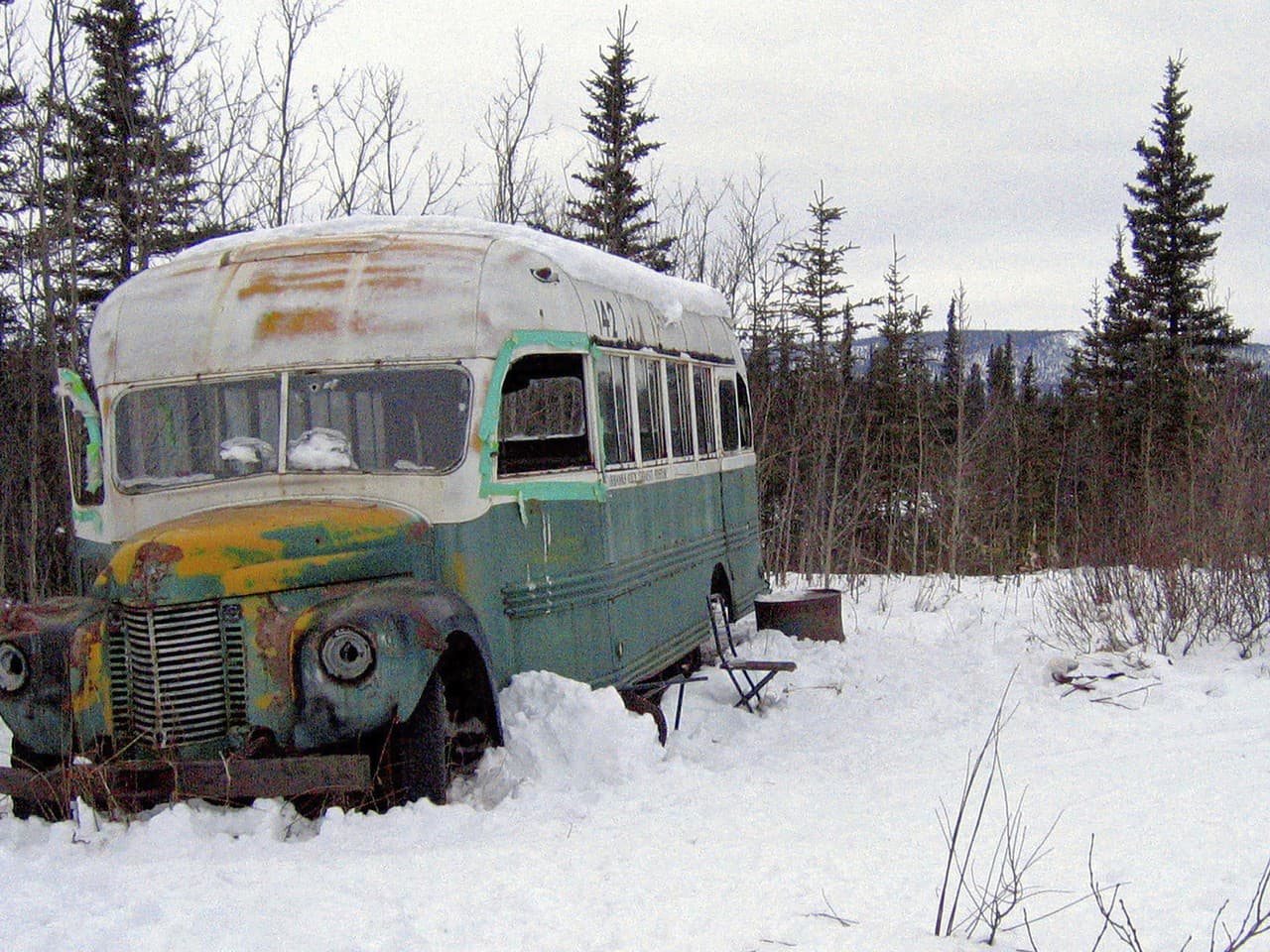 Autobus z filmu Útek do divočiny (Into the Wild)