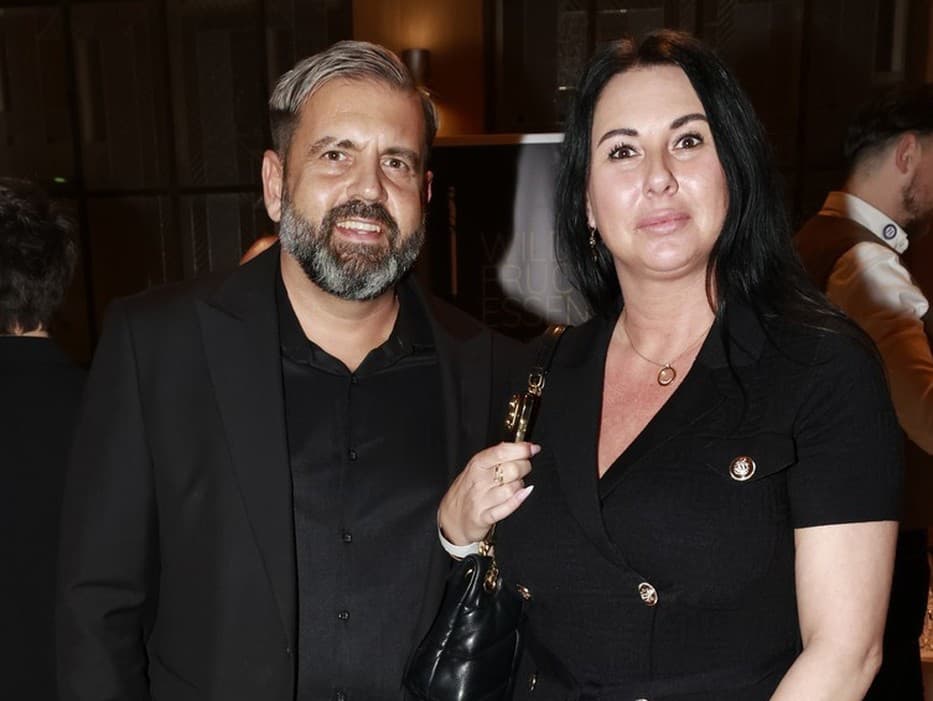 Radek Kašpárek s manželkou Andreou