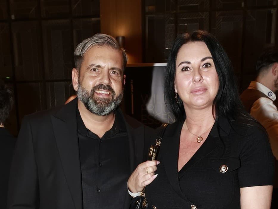 Radek Kašpárek s manželkou Andreou