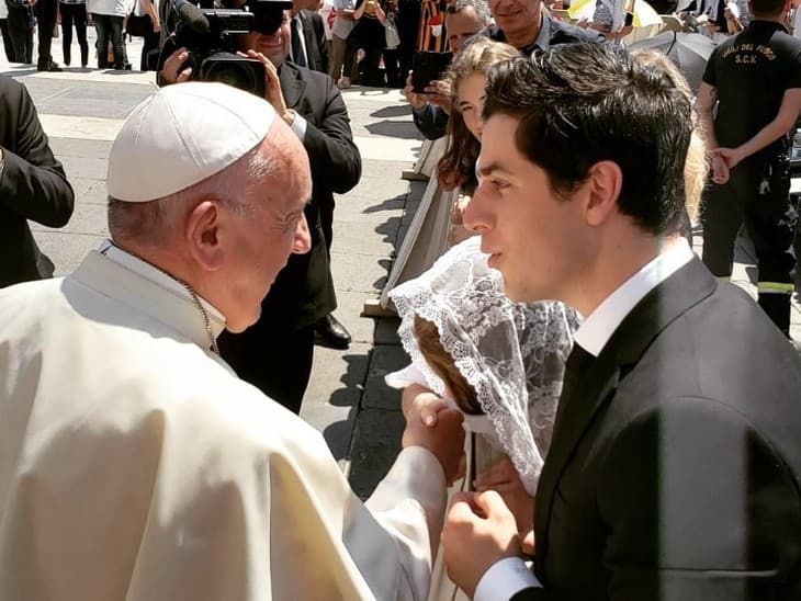 David Henrie má na stretnutie s pápežom Františkom výnimočnú spomienku. 