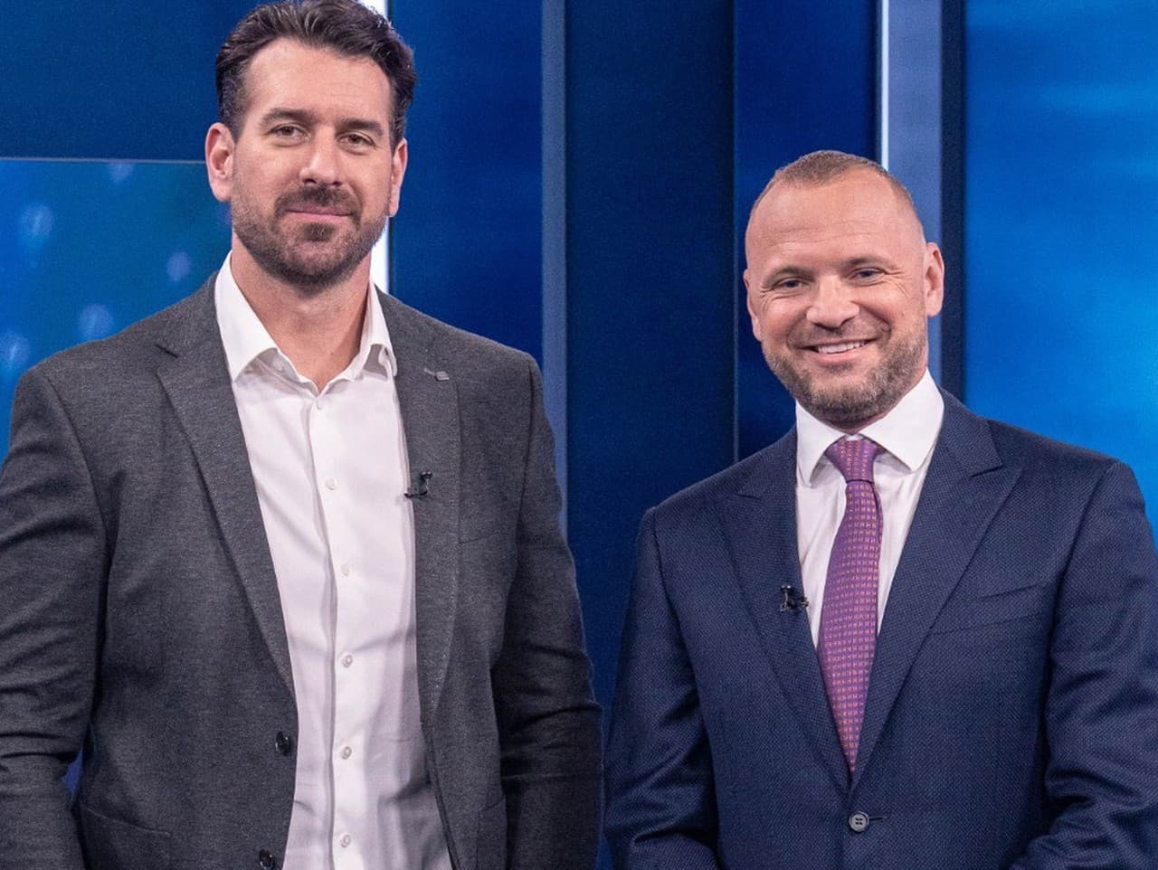 Boris Valábik a Marián Gáborík