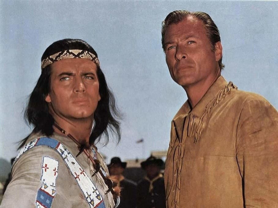 Lex Barker ako legendárny Old Shatterhand