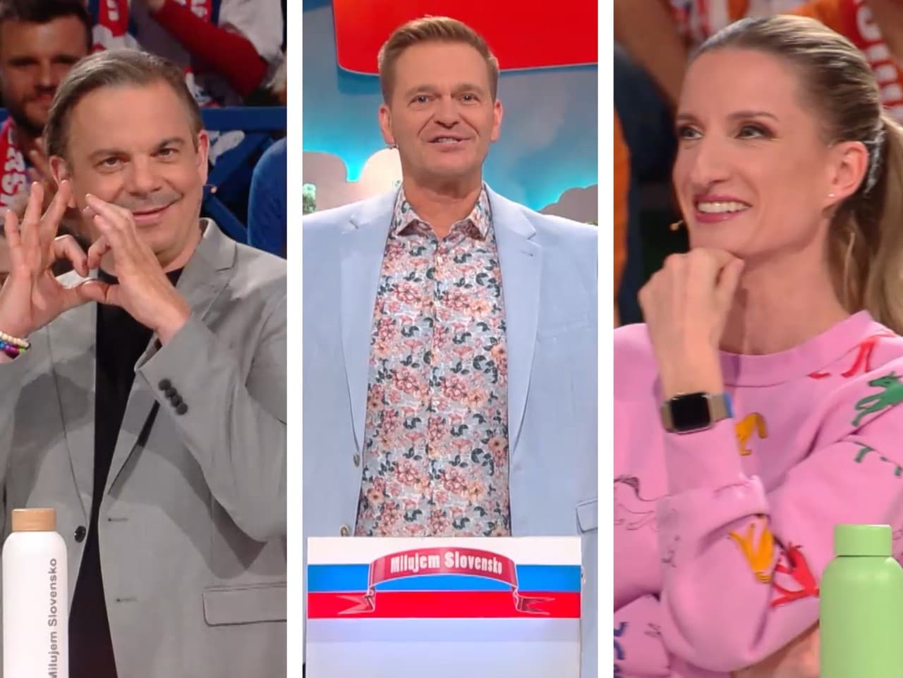 Dano Dangl, Martin Nikodým a Adela Vinczeová sú neodmysliteľnou súčasťou relácie Milujem Slovensko 