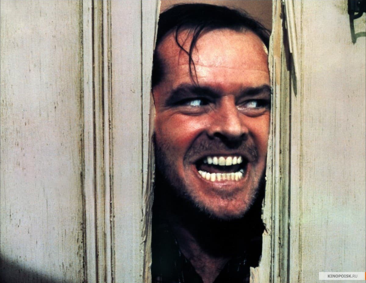 Jack Nicholson v Osvietení
