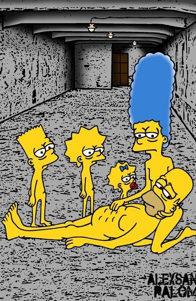 Simpsonovci v osvienčimskom tábore