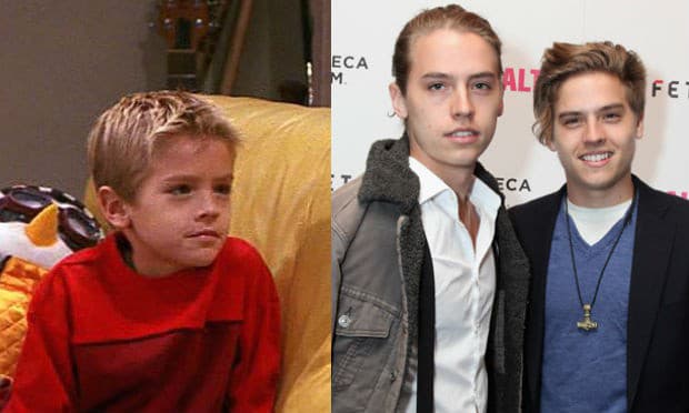 Dylan Sprouse a Cole Sprouse (vľavo)