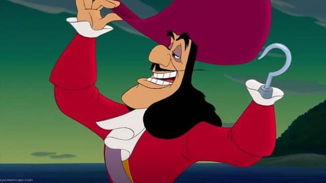 Kapitán Hook, Disney
