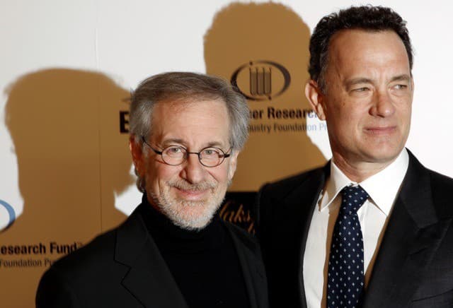 Steven Spielberg a Tom