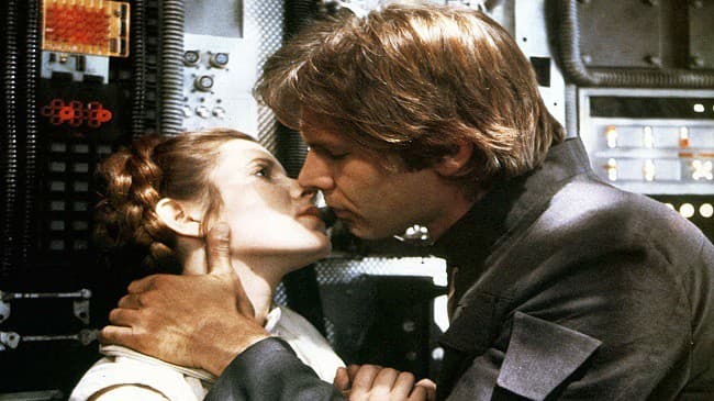 Harrison Ford, Carrie Fisher,