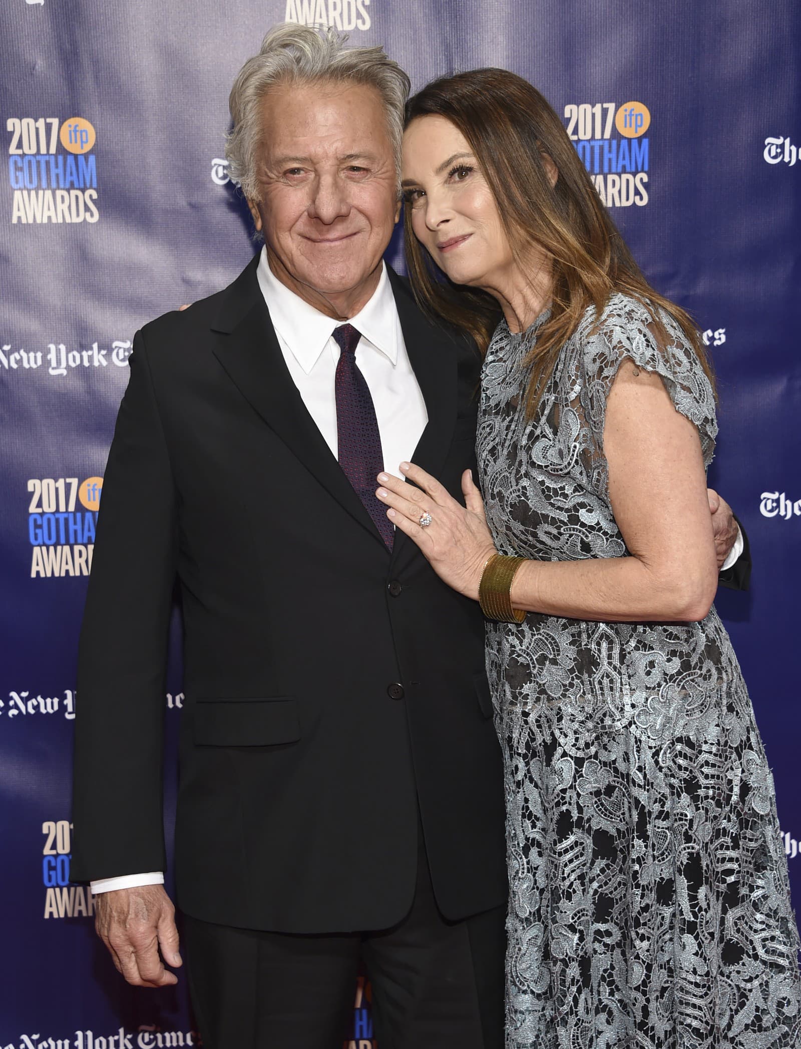 Dustin Hoffman s manželkou Lisou