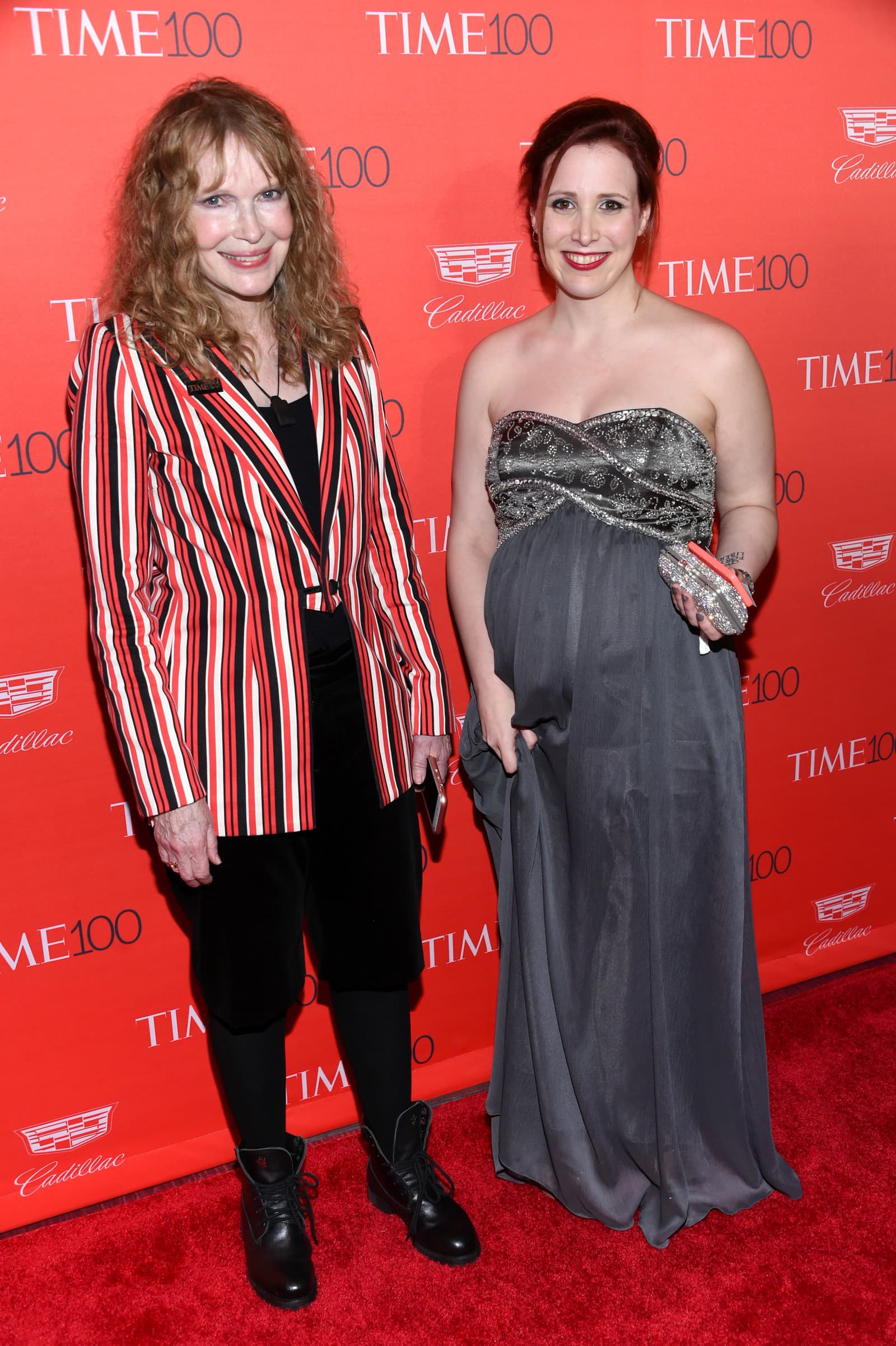 Allenova bývalá partnerka Mia Farrow s dcérou Dylan. (Foto: SITA/AP/Evan Agostini/Invision)