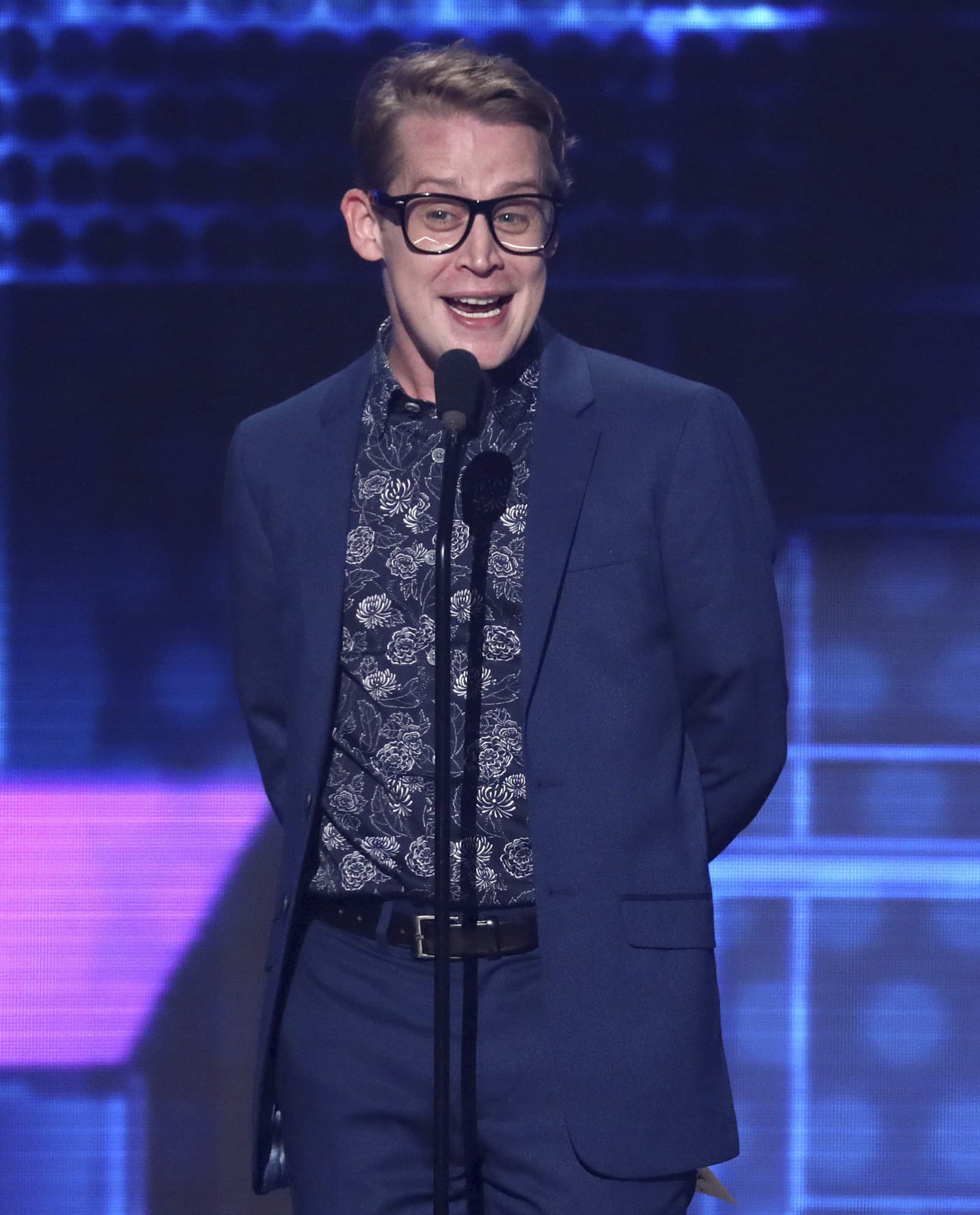 Culkin počas udeľovania cien American Music Awards v októbri 2018. (Foto: SITA/AP/Matt Sayles/Invision)