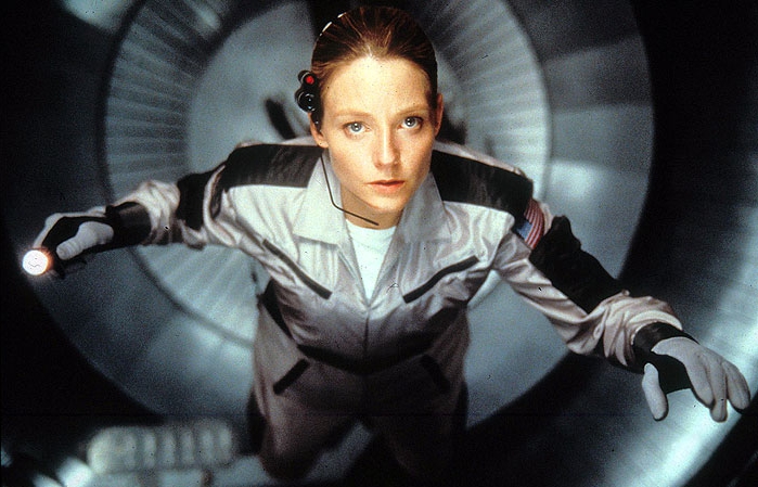 Jodie Foster v snímke Kontakt (Zdroj: Photo © 1997 Warner Bros.)