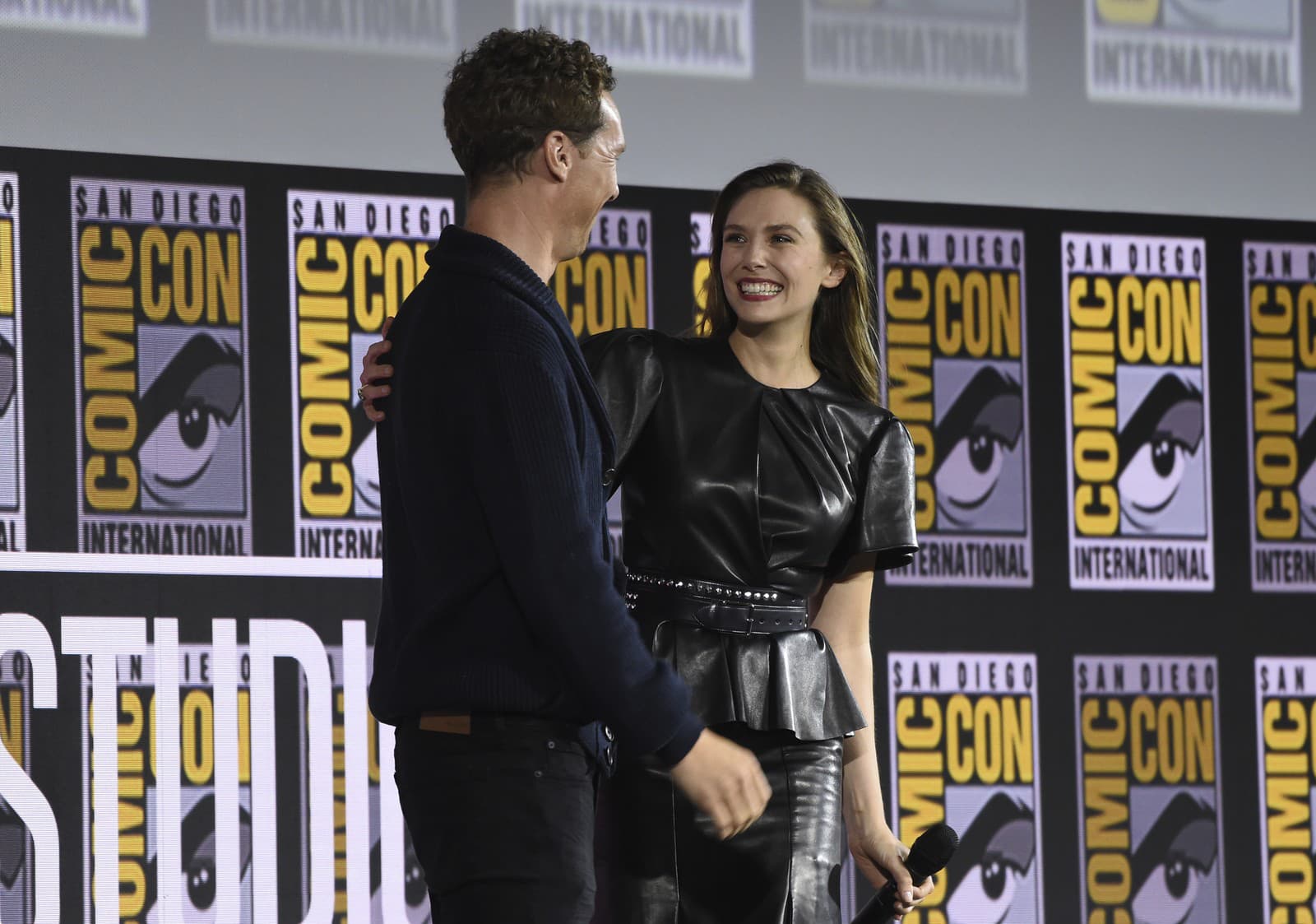 Benedict Cumberbatch a Elizabeth Olsen na Comic-Cone