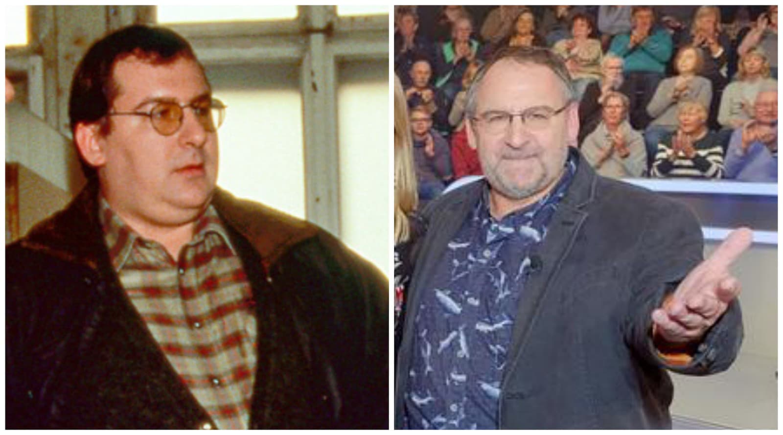 Wolf Bachofner v roku 1995 a 2019 (Zdroj: Photo © ORF / Ali Schafler, ORF)