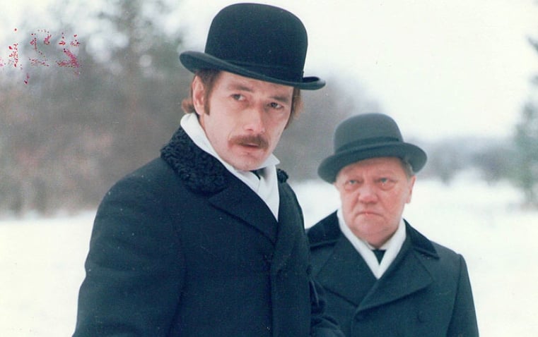 Ivan Romančík a Rudolf Hrušínský vo filme Dedičstvo (Zdroj: Photo © Archiv STV)