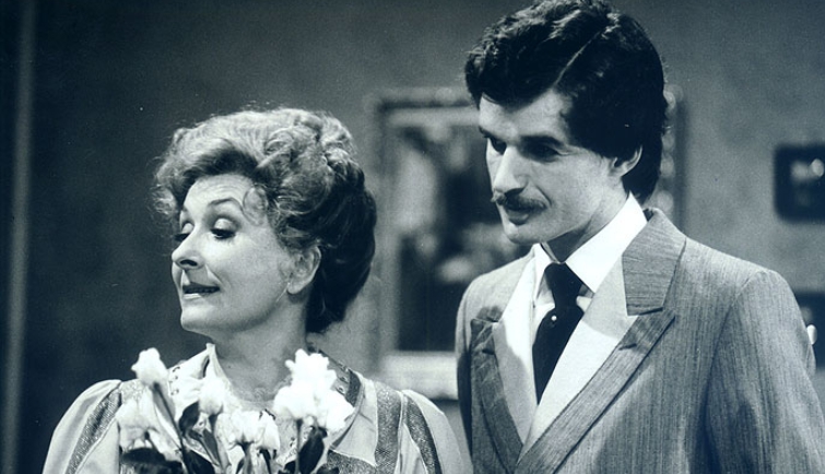 Zora Kolínska a Pavel Višňovský vo filme Portrét Doriana Graya (Zdroj: Photo © Archiv STV)