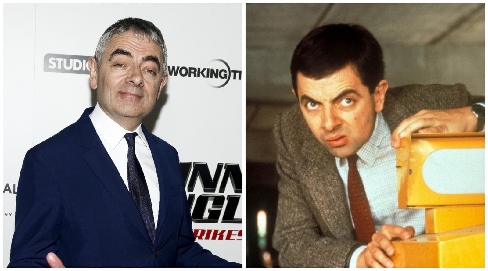 Rowan Atkinson je proste Mr. Bean (Zdroj: Photo by Andy Kropa/Invision/AP)