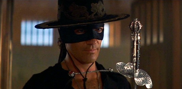 Antonio Banderas ako Zorro (Zdroj: Photo © 1998 Tristar Pictures)
