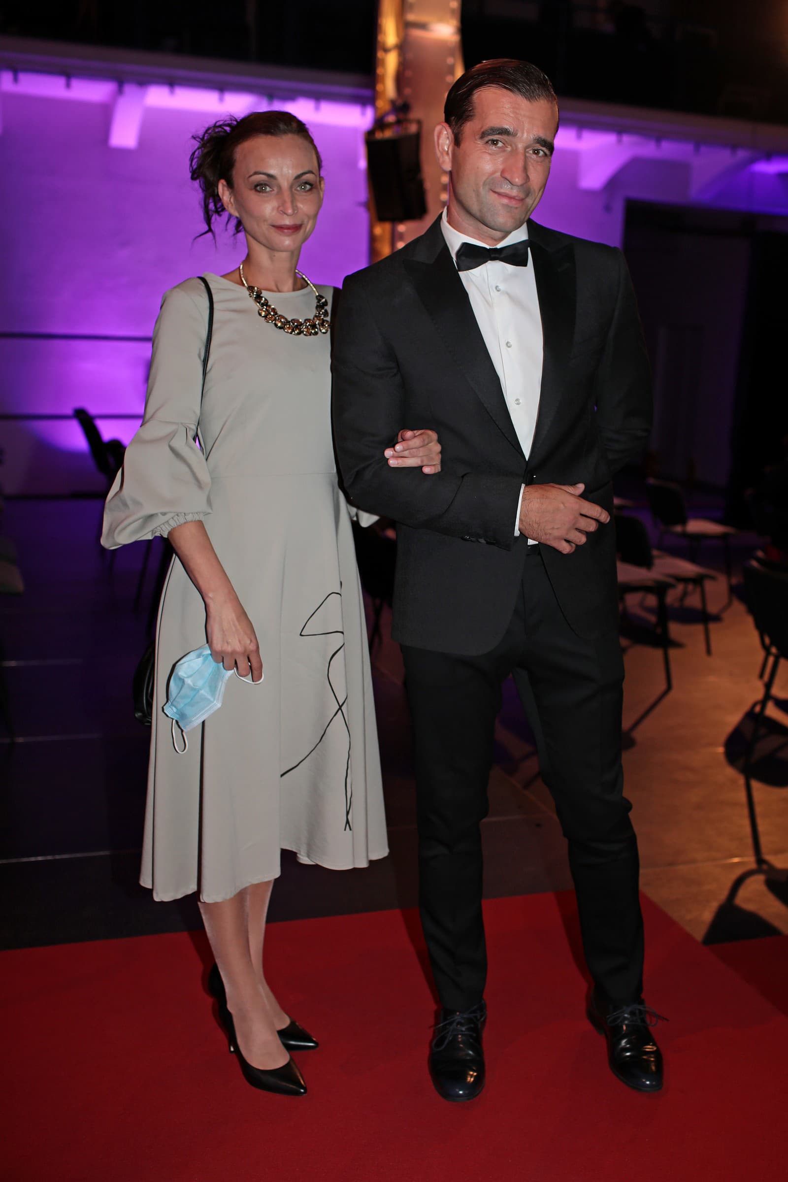 Milan Ondrík s manželkou