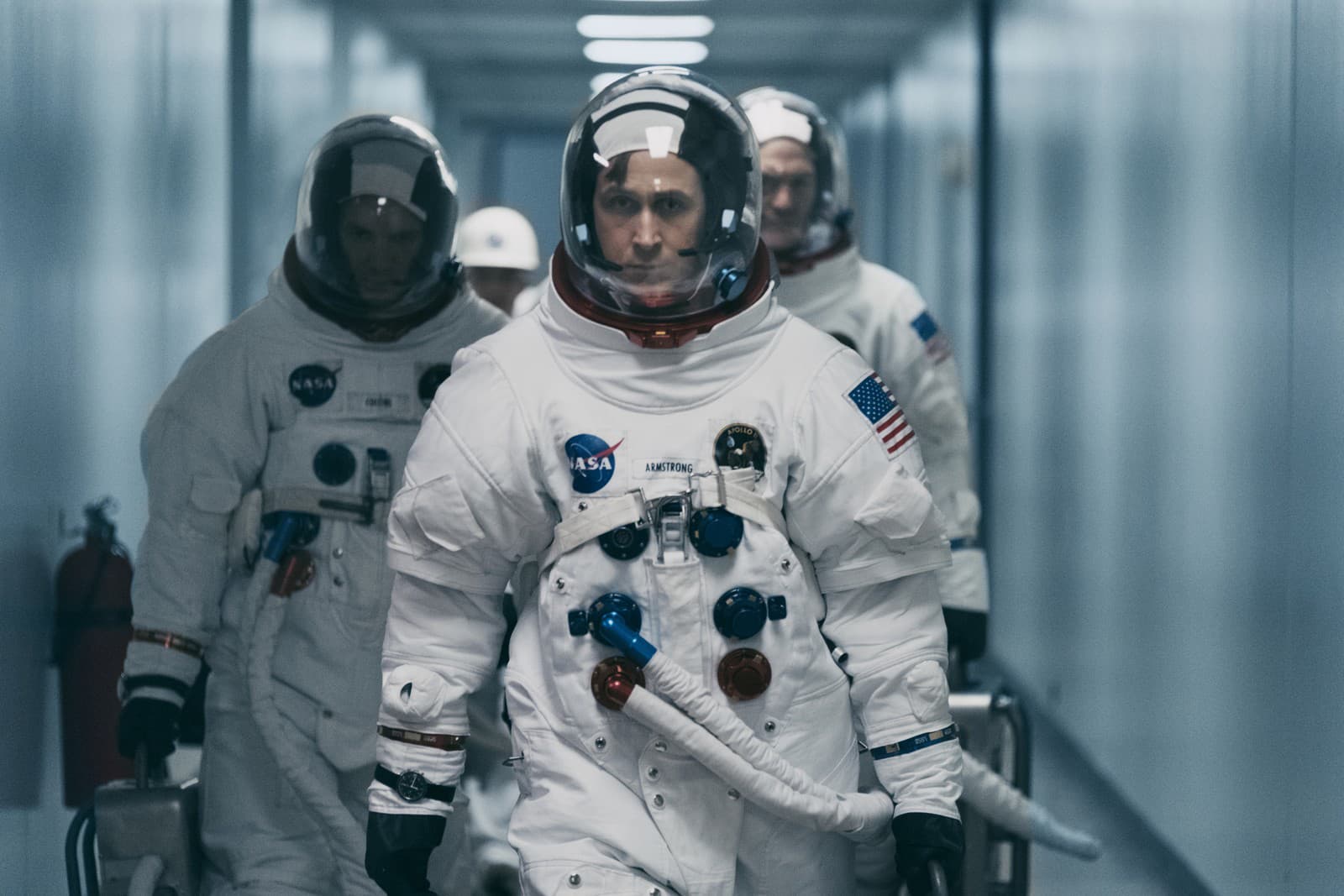 Ryan Gosling v snímke Prvý vo vesmíre (Zdroj: SITA/Daniel McFadden/Universal Pictures via AP)