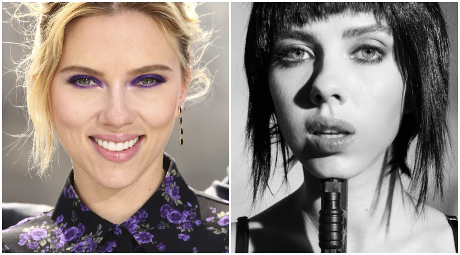Viete, ktorá je pravá Scarlett Johansson?... Vľavo herečka Johansson a v pravo jej dvojička Kate (Zdroj: TASR/Photo by Joel C Ryan/Invision/AP, Instagram/mimisskate)