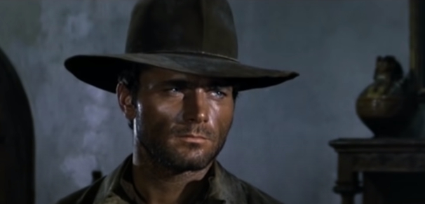 Franco Nero často stvárňoval kovbojov či banditov (Zdroj: Repro foto YouTube/Grjngo - Western Movies)
