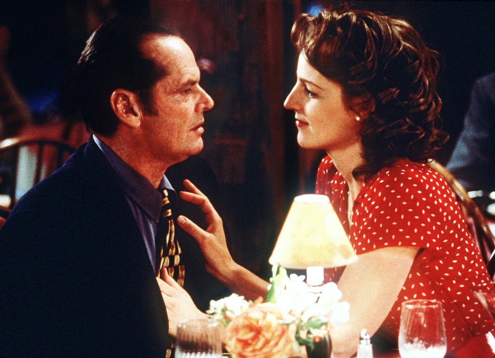 Jack Nicholson a Carol Connelly vo filme Tak dobre ako sa len dá (Zdroj: TASR/AP Photo/TriStar, Ralph Nelson, HO)