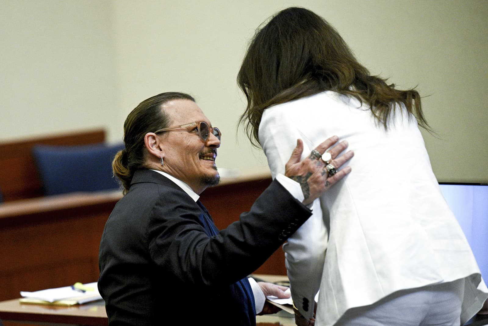 Depp so svojou právničkou