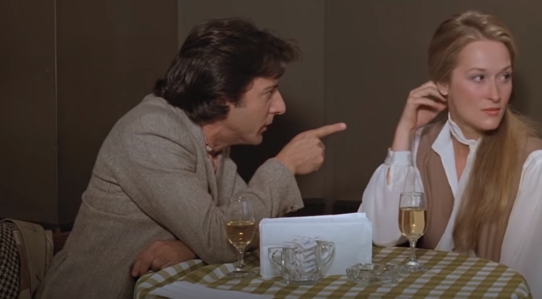 Dustin Hoffman a Meryl Streep vo filme Kramerová versus Kramer (Zdroj: Repro foto YouTube/Movieclips)