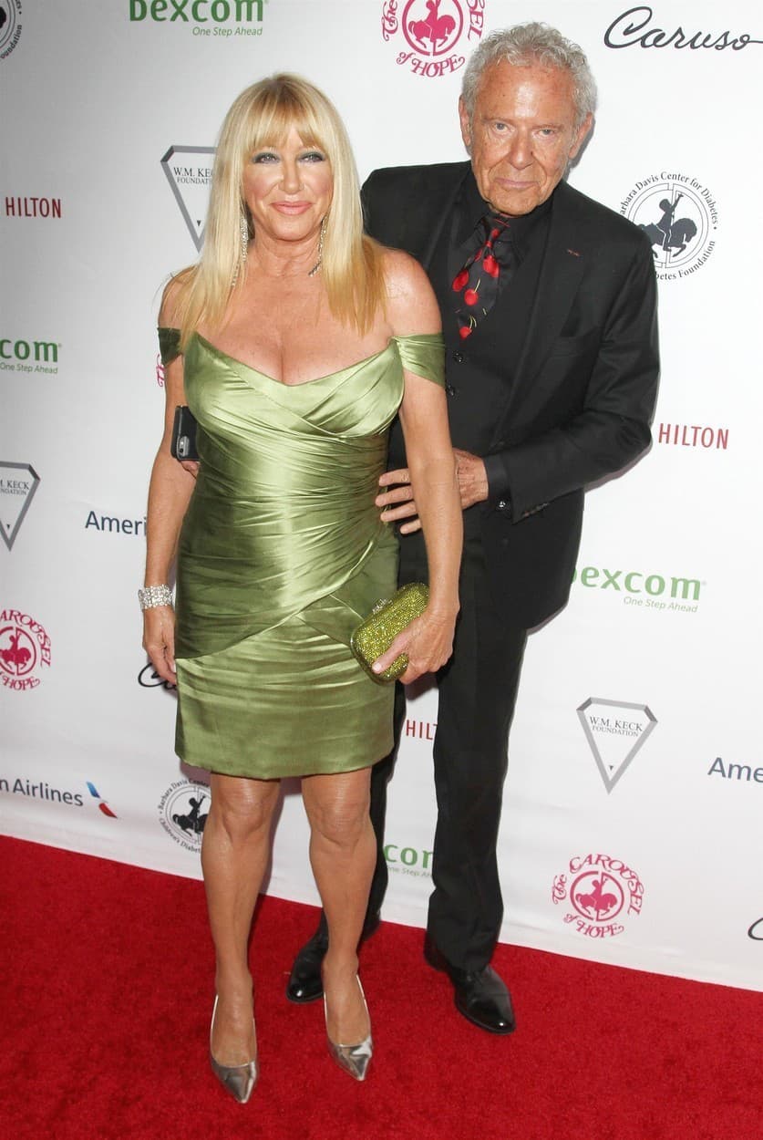 Suzanne Somers s manželom Alanom