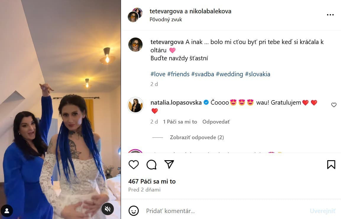 TAJNÁ SVADBA markizáckej farmárky: