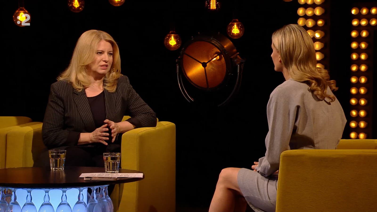 Zuzana Čaputová pred kamerami