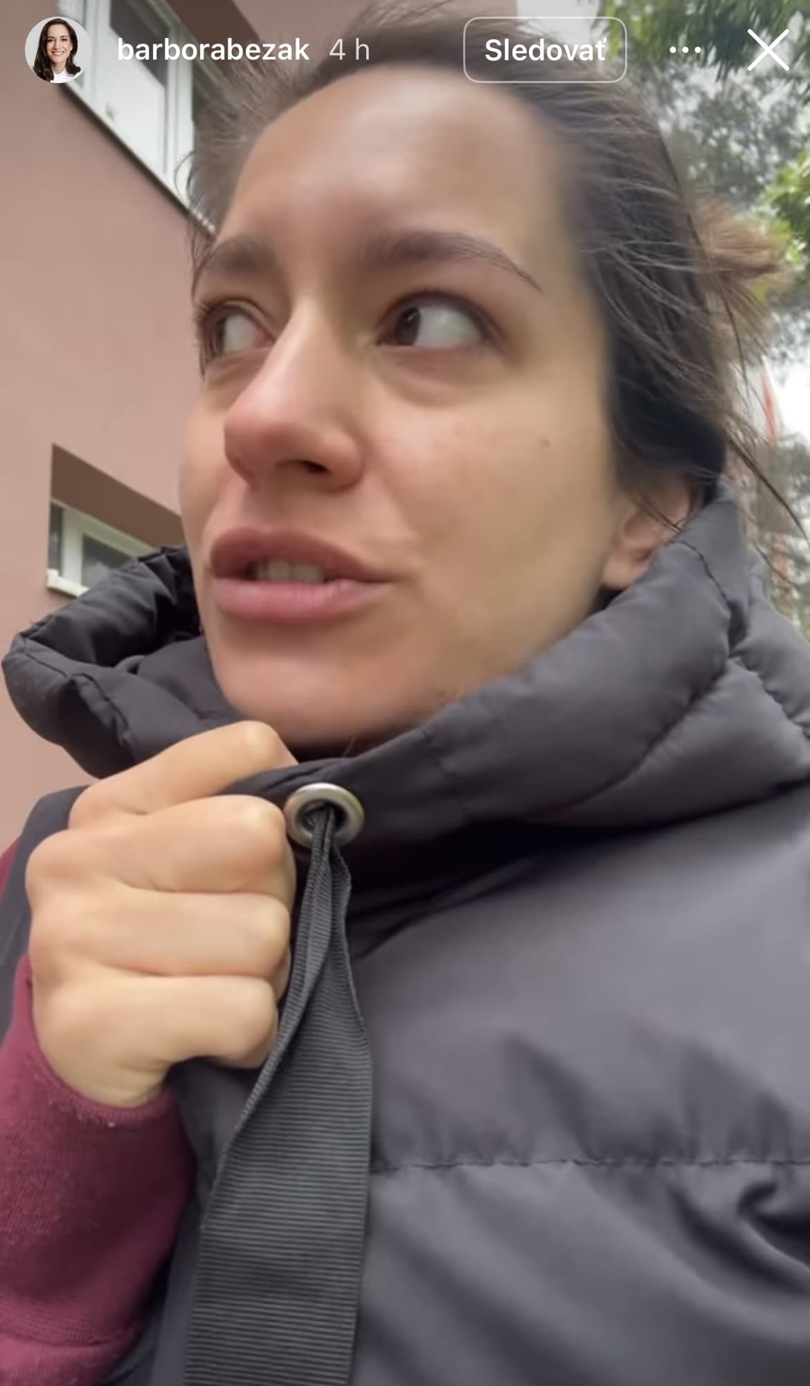 Zmachlená Hanáková z Dunaja