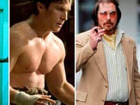 Christian Bale pre filmové úlohy extrémne nielen chudol, ale aj priberal. Zľava v Mechanikovi, Batmanovi a Špinavom triku.