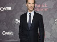 Benedict Cumberbatch na premiére seriálu Patrick Melrose v Los Angeles.