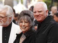McDowell so Stanleym Kubrickom a jeho manželkou