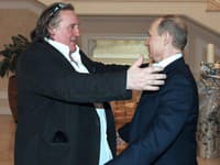 Gérard Depardieu s Vladimirom Putinom