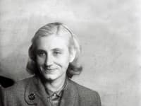 Viera Strnisková na snímke z roku 1953 (Zdroj: TASR - Šuja)