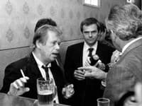 Havel s Kňažkom (Foto: TASR/Vladimír Benko)