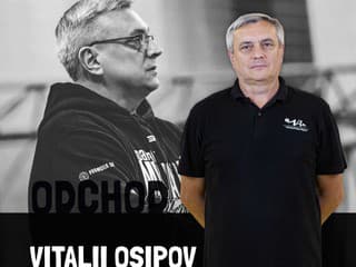 Tréner Osipov v Myjave