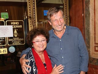 Václav Vydra s manželkou