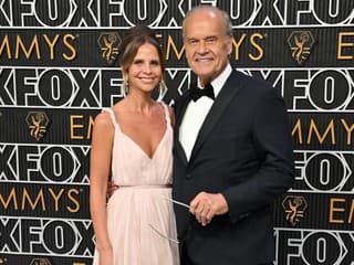Kelsey Grammer s manželkou