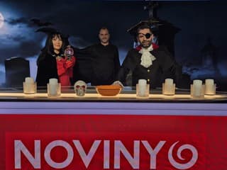 Moderátori Novín vysielali v