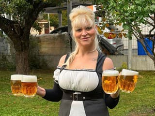 Krčmárka Žaneta v jojkárskej